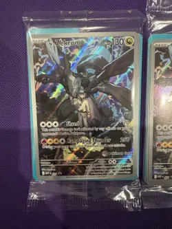 X2 POKEMON CENTER STAMPED SEALED ASCENDED HEROES PROMOS N’s ZEKROM - Image 2