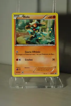 Carte Pokemon Riolu Holo BW53 Promo Black and White FR NEAR MINT - Image 1