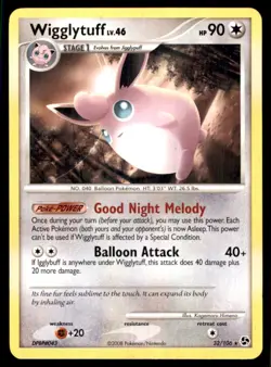 2008 Diamond & Pearl - Great Encounters Wigglytuff Stage 1/Rare #32 - Image 1