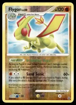 2007 Diamond & Pearl - Secret Wonders Reverse Holo Flygon Stage 2/Rare Holo #5 - Image 1