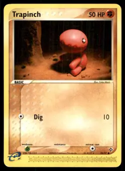 2003 EX - Dragon Trapinch Basic/Common #78 - Image 1