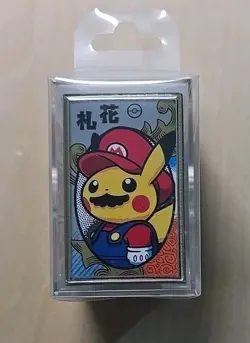 Pikachu Mario Pokemon Hanafuda Nintendo Ltd Ed JP Rare - Image 1