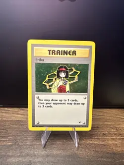 Pokemon MP TCG Gym Heroes HOLO Erika Trainer 16/132 - Image 1