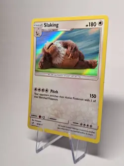 Pokemon TCG Slaking 18/18 Detective Pikachu Holo Rare LP - Image 2