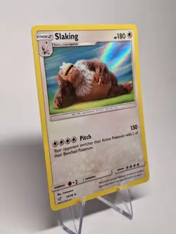 Pokemon TCG Slaking 18/18 Detective Pikachu Holo Rare LP - Image 3