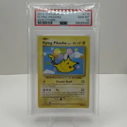 2016 Pokemon XY Evolutions Flying Pikachu 110/108 PSA 10 - Image 1