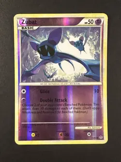 Crobat G 47/127 Platinum Reverse Holo Zubat 70/95 MP Pokemon Holo Reverse - Image 2