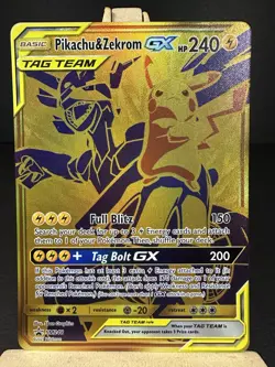 Pikachu & Zekrom GX SM248 Pokemon Promo NM - Image 1