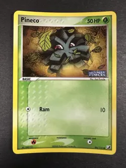 Pineco 66/115 Unseen Forces Reverse Holo Pokemon - Image 4