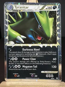 Tyranitar (Prime) 88/95 Unleashed Holo -LP Pokemon - Image 1