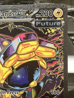Pokemon Iron Hands ex 154/131 Prismatic Evolutions Illustration Rare Holo 230 H… - Image 3
