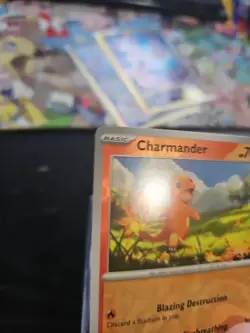 Charmander EB GAMES Promo 004/165 Reverse Holo 151 Stamp Pokemon TCG NM - Image 3