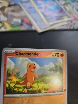 Charmander EB GAMES Promo 004/165 Reverse Holo 151 Stamp Pokemon TCG NM - Image 4