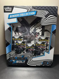 NEW TCG Pokemon Scarlet & Violet Black Bolt Binder Collection Box FACTORY SEALED - Image 1