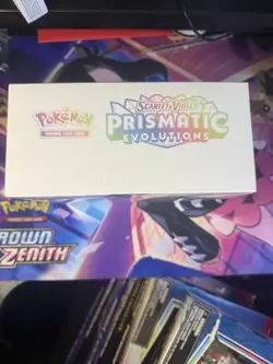Pokemon Center Prismatic Evolutions ETB Elite Trainer Box Sealed - Image 3
