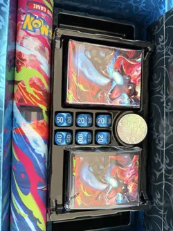 Pokemon Phantasmal Flames Mega Charizard UPC Open Dice Mat Bulk (no packs promo) - Image 4