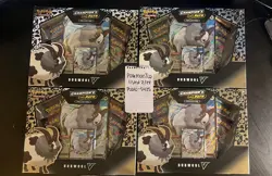 LOT OF 4 Pokemon TCG: Champion’s Path Collection—Dubwool V Box - Image 1