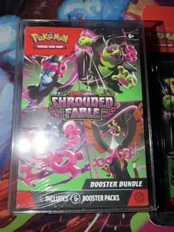 Pokemon TCG Shrouded Fable Booster Bundle Sealed 6-Pack and 3 Pack Blister Lot - Image 2