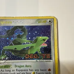 2005 Pokemon Rayquaza 22/107 Deoxys Reverse Holo Stamped ex Deoxys - Image 5