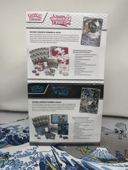 Pokemon Center Exclusive Black Bolt and White Flare ETB Pokemon TCG Both - Image 3