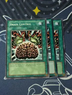 3x Brain Control - Common (NM) - Yugioh Playset - Image 1