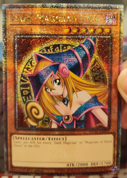 2020 YuGiOh Dark Magician Girl Platinum Quarter Century Secret Rare MP24-EN009 B - Image 1