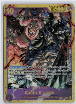One Piece TCG - Kaido And Linlin - OP08-119 SEC - Two Legends NM - Image 1