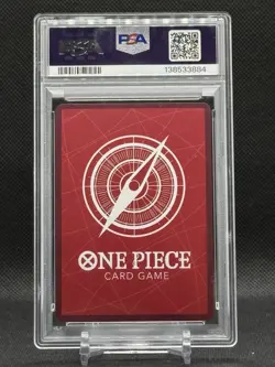 One Piece St22-001 JPN Ace & Newgate Black White Alt Art PSA 10 - Image 2