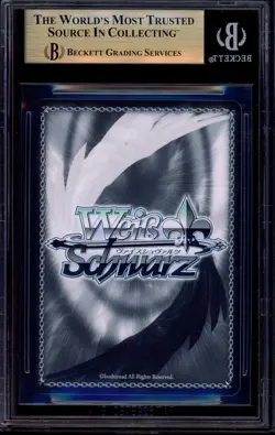 2025 Weiss Schwarz Nikke Resplendent Cherry Blossom Sakura Gold Signature BGS 10 - Image 2