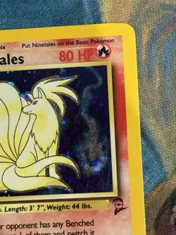 Ninetales 13/130 - Base Set 2 Pokemon Card - Holo Rare MP/LP - Image 5