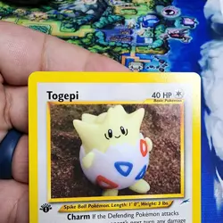 Pokemon Card - Togepi Neo Destiny 56/105 Uncommon 1st Edition Nm/Lp - Image 3