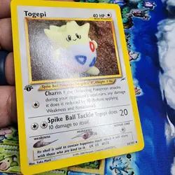 Pokemon Card - Togepi Neo Destiny 56/105 Uncommon 1st Edition Nm/Lp - Image 4