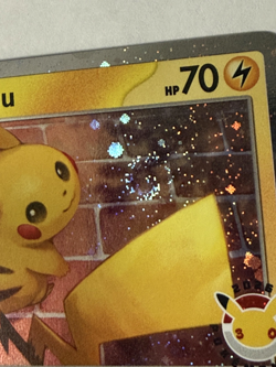 Pikachu 2026 Pokemon Day 30th Anniversary Stamped Promo 051/162 2 cards W/ SWIRL - Image 3
