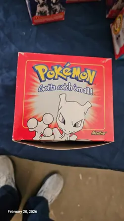Pokemon Burger King 23k Gold Plated Trading Card Mewtwo In Red Box 1999 - Image 3
