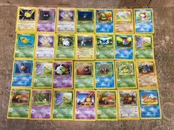 Collection Lot of Pokemon Cards WOTC Era 1999 Wizards + Pikachu 70/111 Non Holo - Image 2