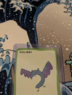 Dysfunctional Passholder Pokenots 151 Golfbat Golbat 0042 NM Pokemon Parody Card - Image 2
