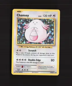 Chansey 70/108 Evolutions Holo Rare Pokemon Card LP - Image 1