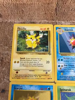 Collection Lot of Pokemon Cards WOTC Era 1999 Wizards + Pikachu 60/64 Non Holo - Image 2