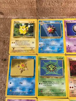Collection Lot of Pokemon Cards WOTC Era 1999 Wizards + Pikachu 60/64 Non Holo - Image 3