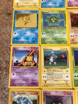 Collection Lot of Pokemon Cards WOTC Era 1999 Wizards + Pikachu 60/64 Non Holo - Image 4