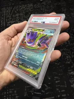 2025 Pokemon Pfl En-Phantasmal Flames #056 Mega Gengar Ex PSA 9 Card - Image 4