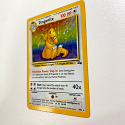 Dragonite 4/62 Fossil Holo MP - Pokemon Card - Image 2