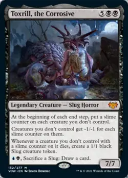 Toxrill, the Corrosive -Foil Light Play MTG Innistrad: Crimson Vow - Image 1