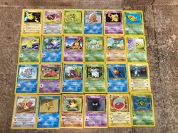 Huge Lot of Pokemon Cards WOTC Era 1999 Wizards + Pikachu 4 Black Star Promo - Image 1