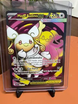 🔥Pokemon TCG Mega Audino EX 253/217 Ascended Heroes Full Art Card NM 👀 - Image 1