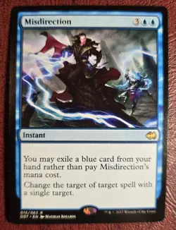 Misdirection - MtG Duel Decks Merfolk v Goblins - R015 NM 2017 - Image 2