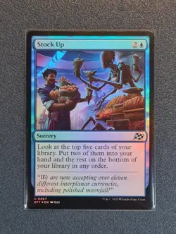 MTG Stock Up - Foil - Aetherdrift - DFT - Near Mint+ Condition - Image 1