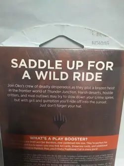 Magic: The Gathering Outlaws of Thunder Junction | Play Booster Pack! Sealed - Image 4