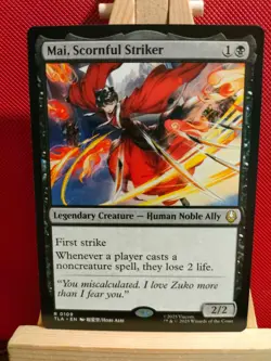 Mai, Scornful Striker - Avatar: the Last Airbender - NM - Rare - MTG - Image 1