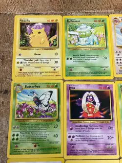 Collection Lot of Pokemon Cards WOTC Era 1999 Wizards + Pikachu 58/102 Non Holo. - Image 2
